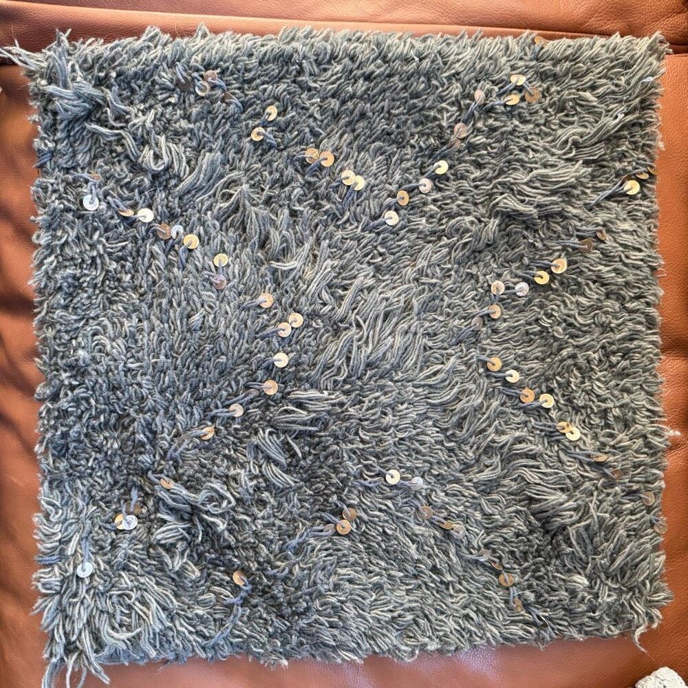 Pottery Barn Moroccan Wedding Blanket Handwoven Pillow Cover - Picture 2 of 6